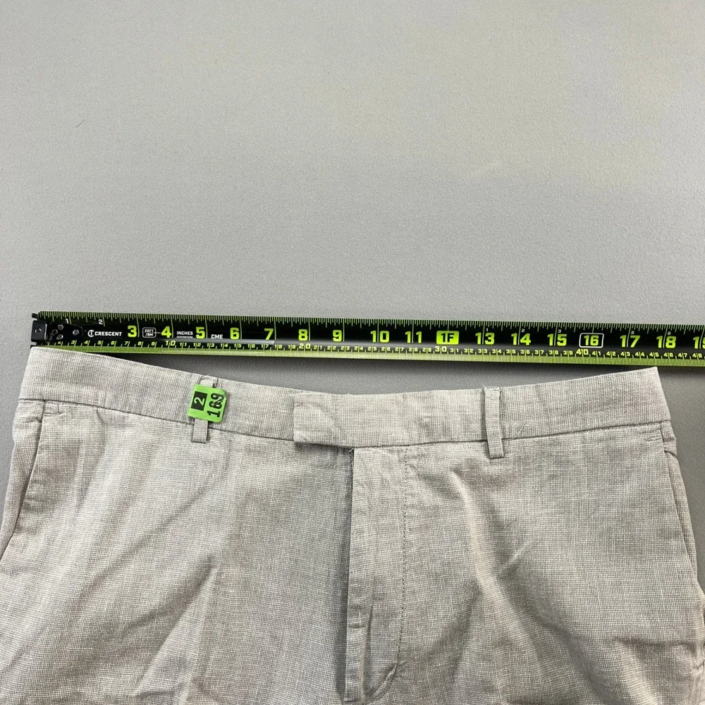 Banana Republic Dress Pants Mens 34x32 Light Gray Standard Fit Career Business